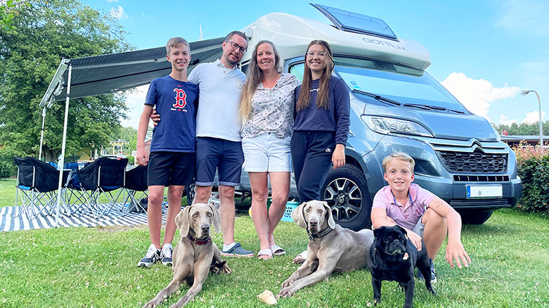 sagamedia - reports - we're off camping! - season 3 - rhe rosenberger family