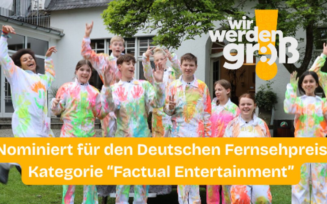 „Wir werden groß!“ (VOX) ist für den Deutschen Fernsehpreis nominiert